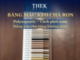 Bảng màu keo chà ron Polyaspartic – Cách phối màu đẳng cấp cho từng không gian