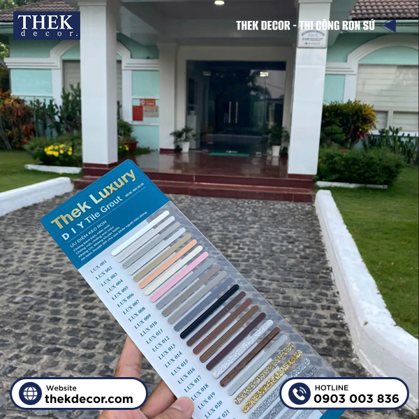 Lựa chọn keo chà ron uy tín từ thương hiệu đáng tin cậy