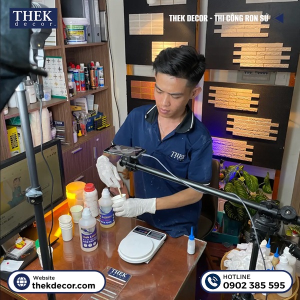 Thek Decor - thi công keo chà ron sứ đạt chuẩn 