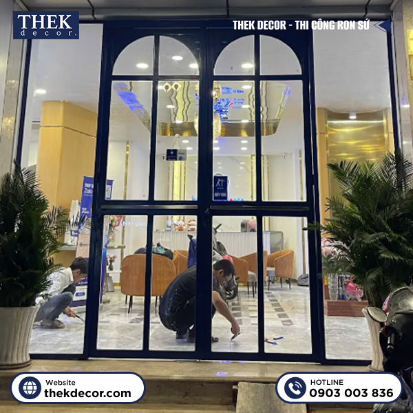 Thi công ron cẩn thận cho các dự án